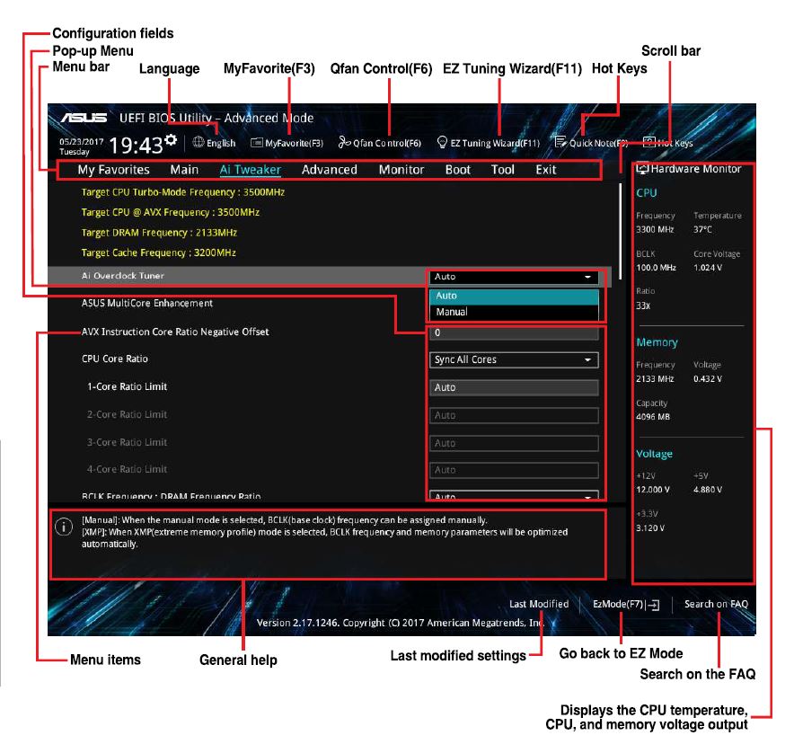 Px fix mode bios что это